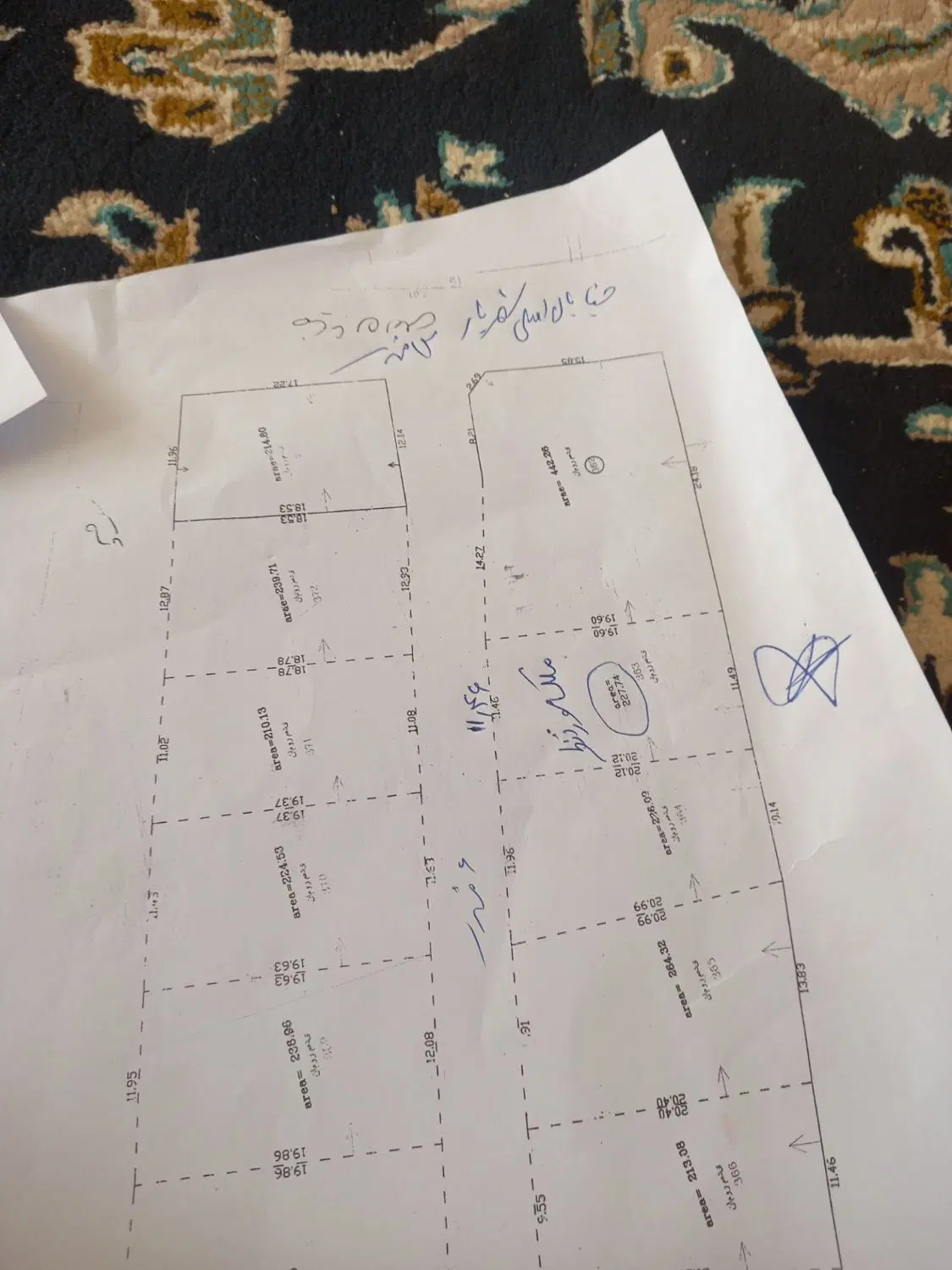 توافقی زمین حمزانلومسکونی .سنددار.امتیازات اماده.
