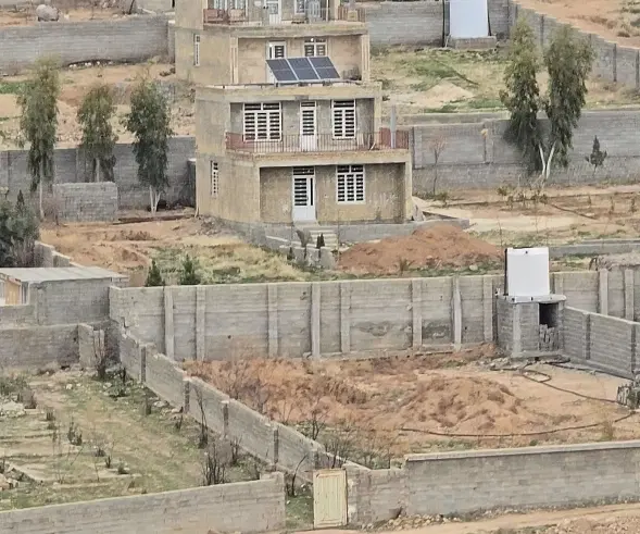زمین باغ شهری هزارو پونصد متری در شیراز