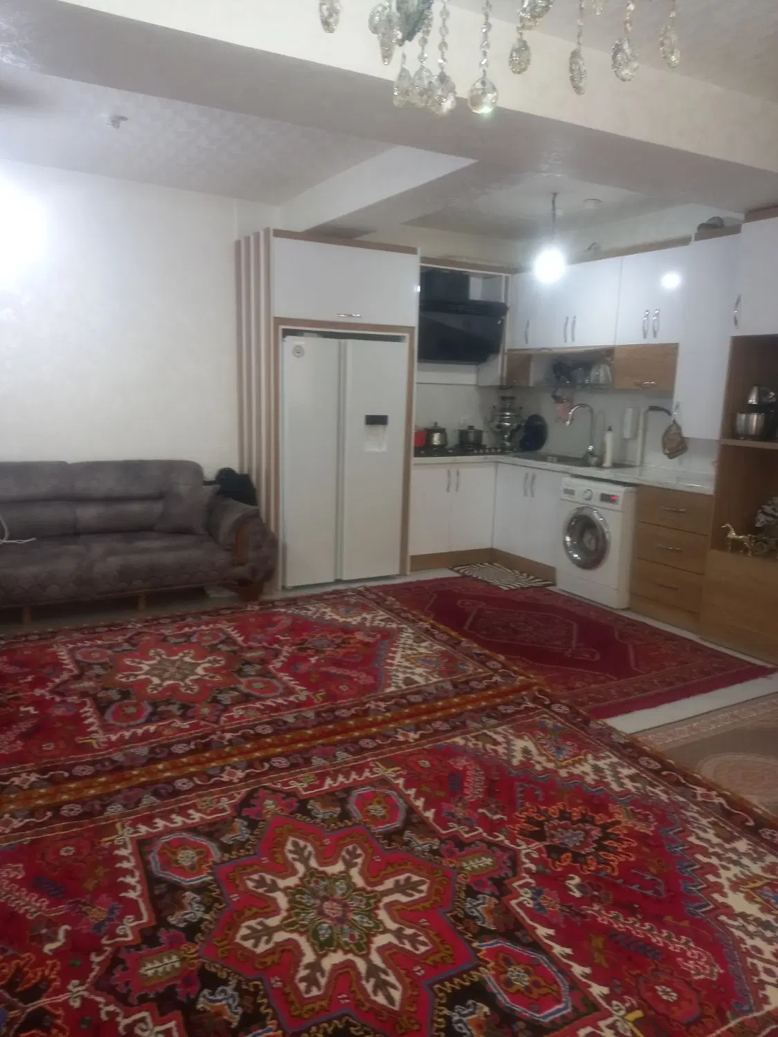 آپارتمان لوکس منظریه دو بر پارکینگ آسانسور