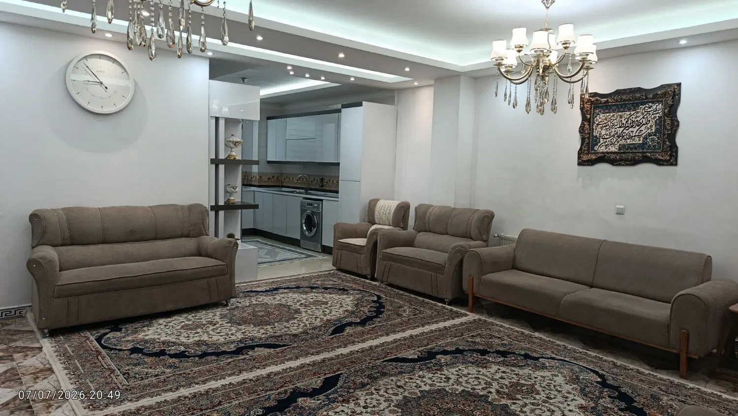 آپارتمان تک واحده 86 متری غریبان