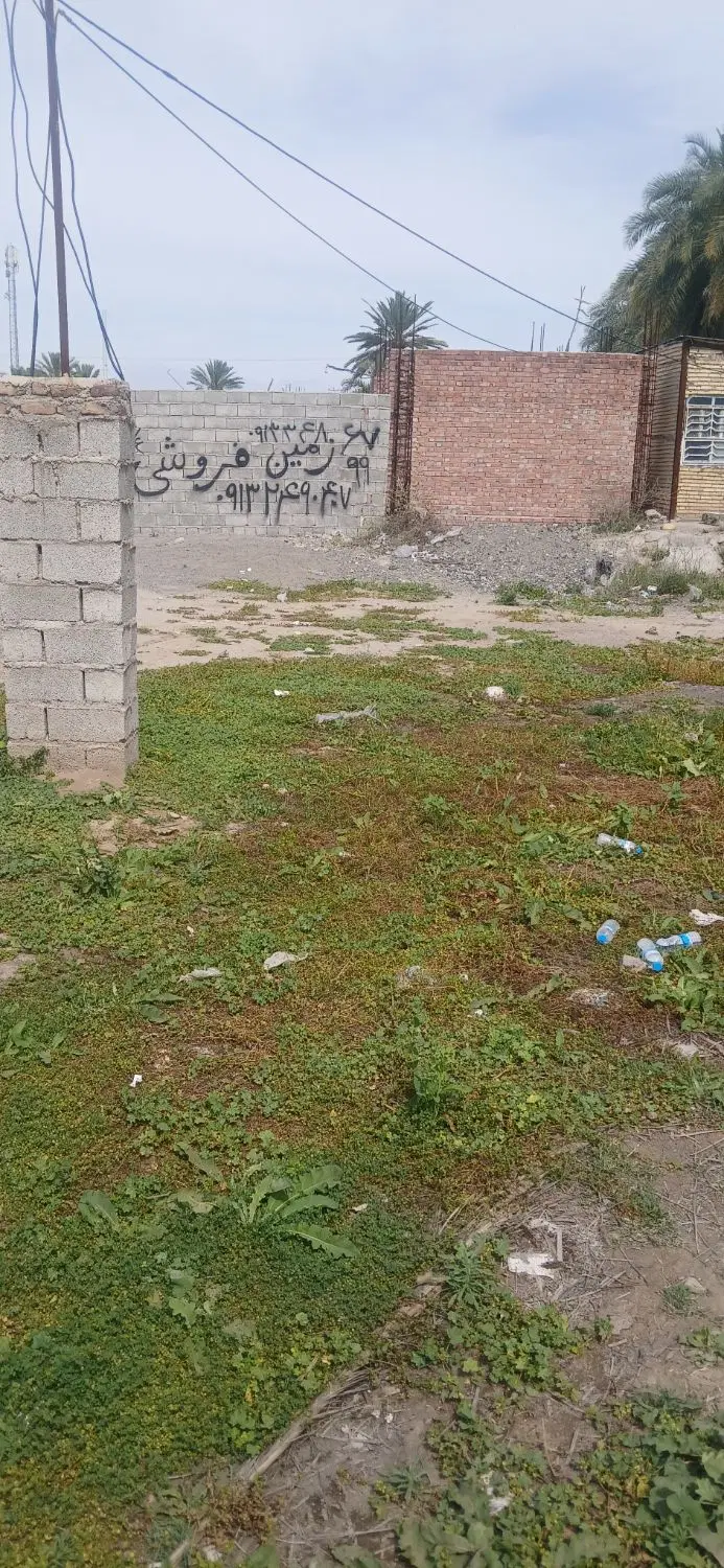 هجده قصب زمین مسکونی درعنبراباد
