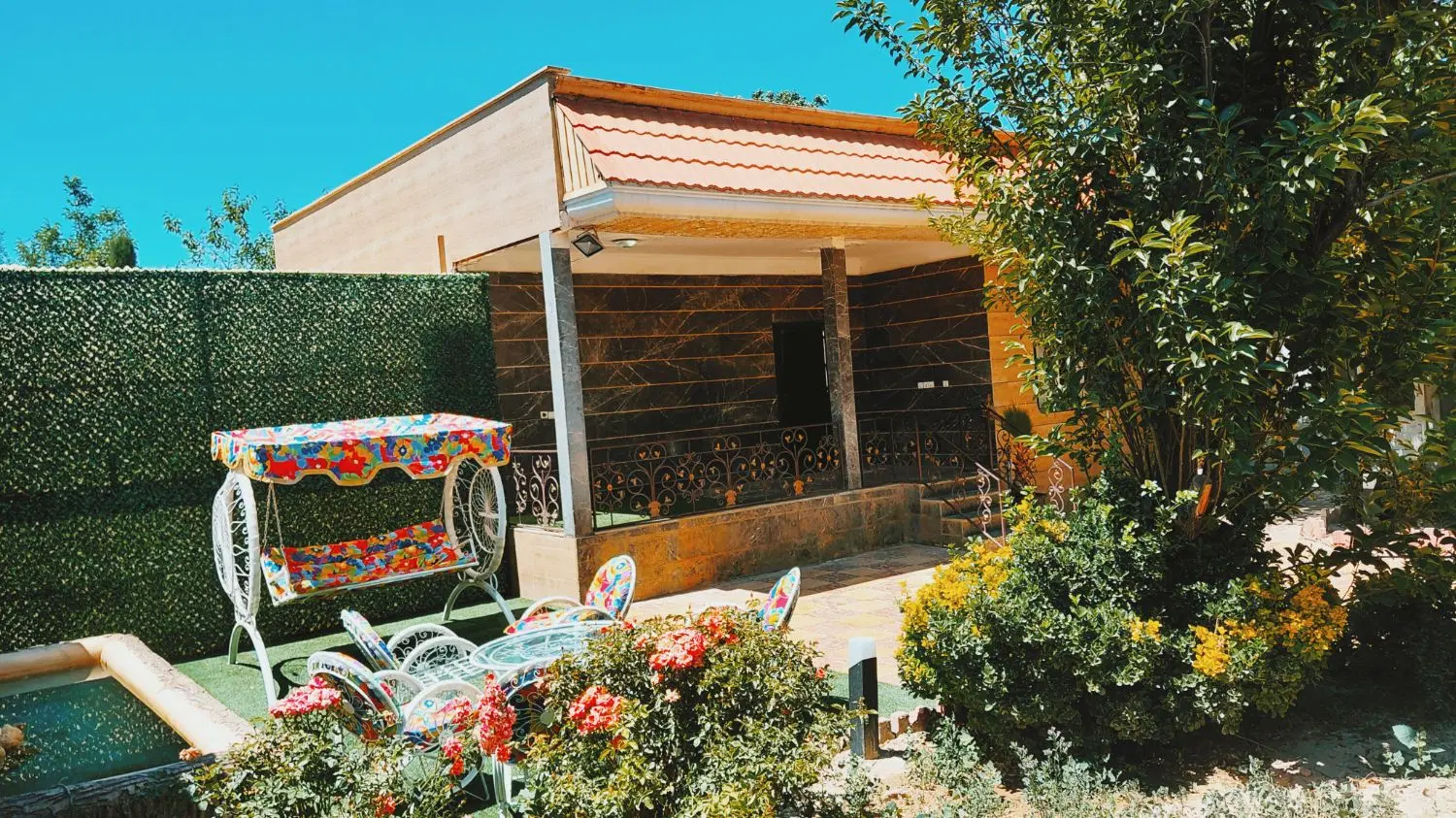 اجاره باغ ویلا استخردار