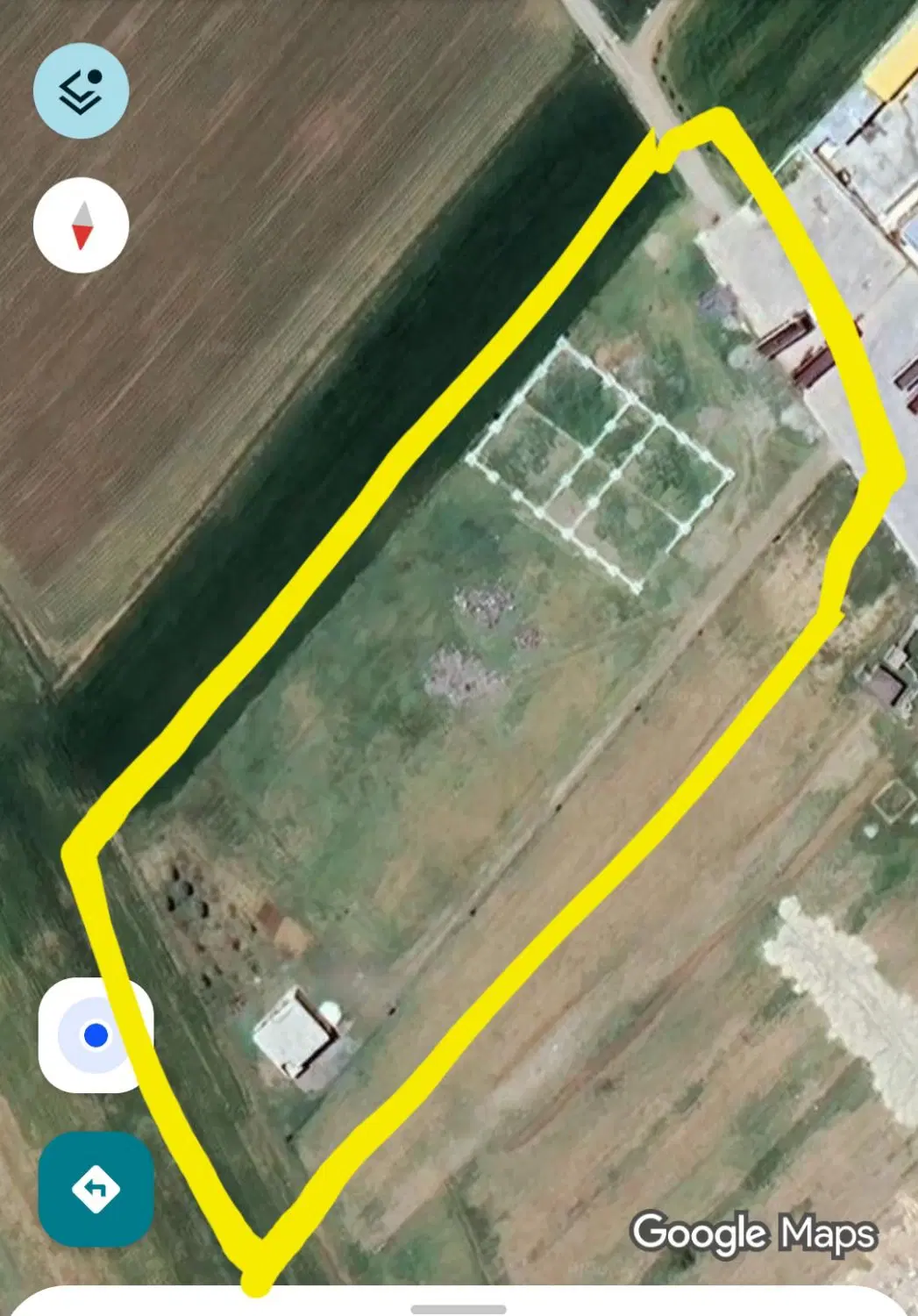 زمین صنعتی تک برگ سند