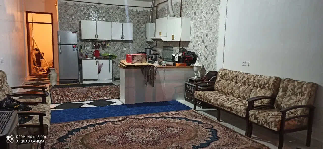 ویلایی نوساز ۱۱۰ متری خلیفه‌آباد. حیاط ماشین‌رو