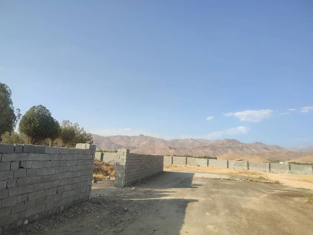 زمین چهار دیواری در شهرک جدید قیمت کاسبی