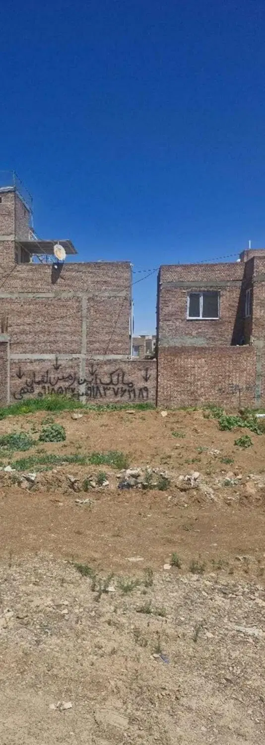 فروش زمین ۲۴۰ متری در محدوده سنگ شکن