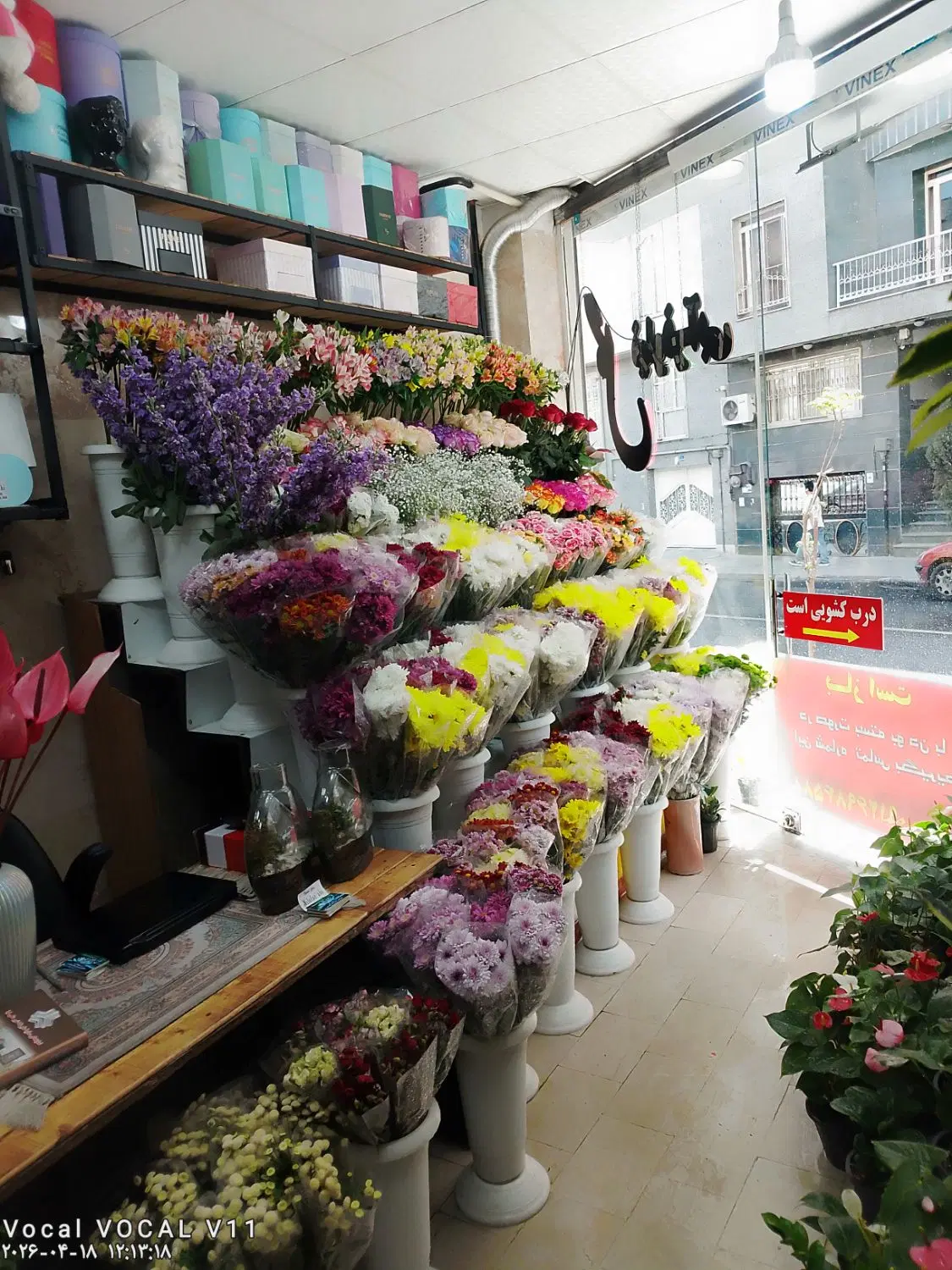 شراکت مغازه گلفروشی طبیعی