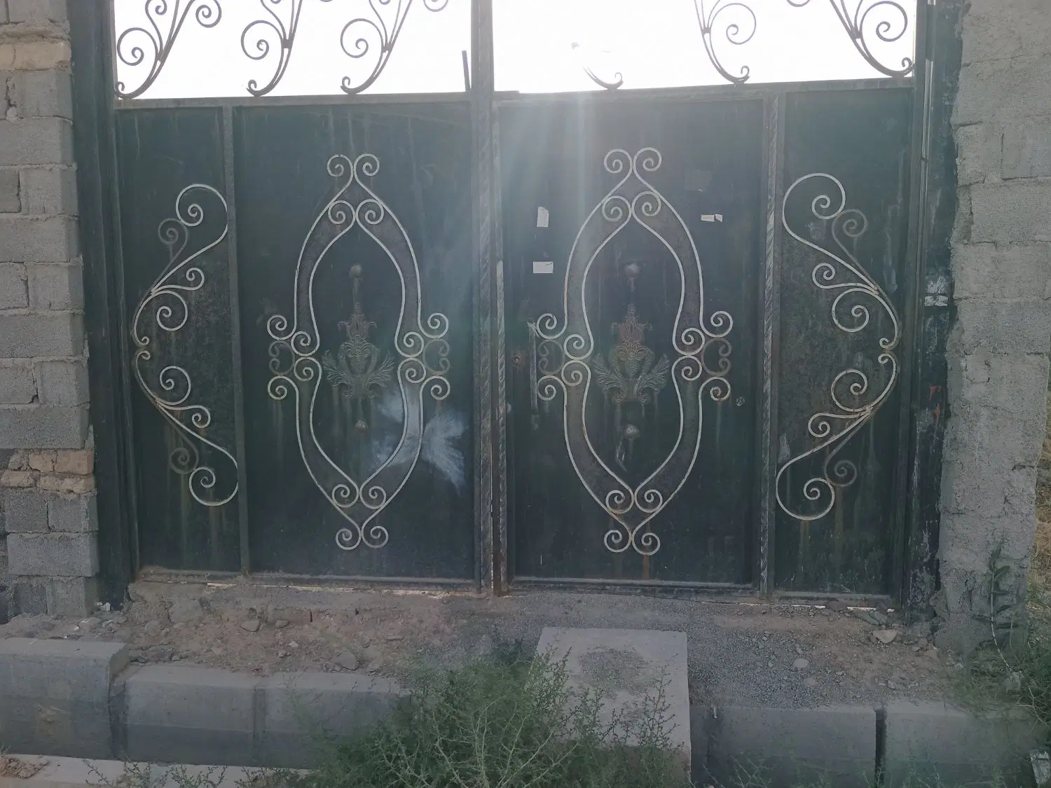 باغچه چهار دیواری شهرک ویلایی