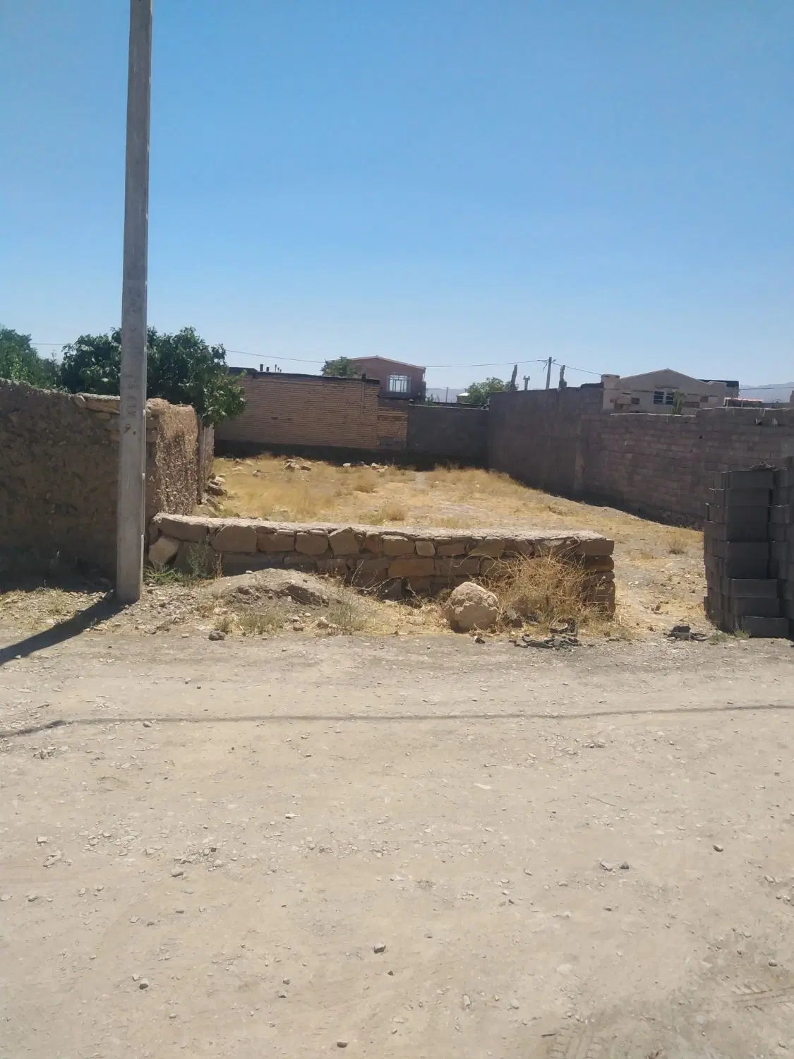 زمین فروشی روستای خیج شهید سلطانی8 قطعه دوم