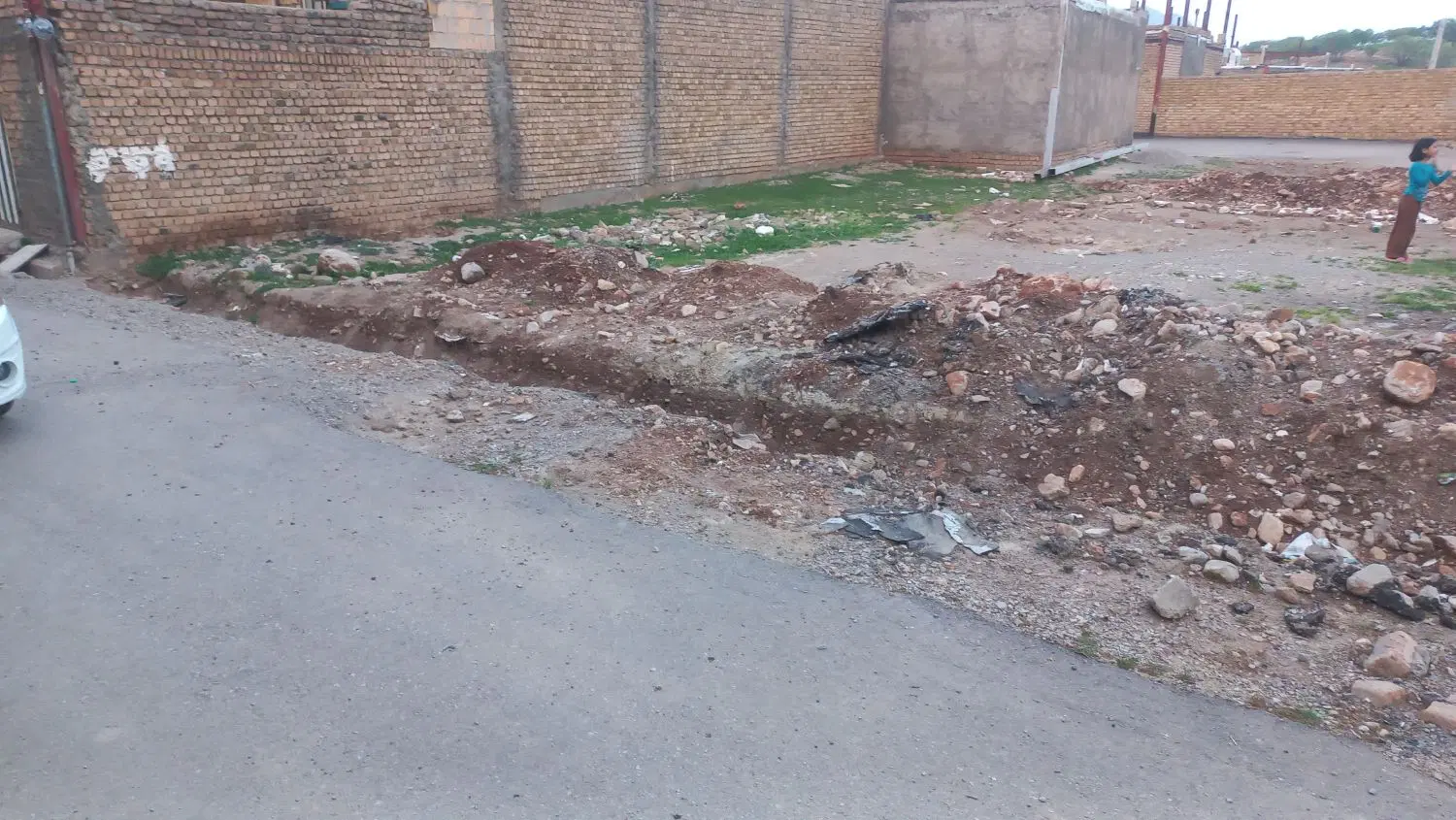 زمین مسکونی قلعه سنگی