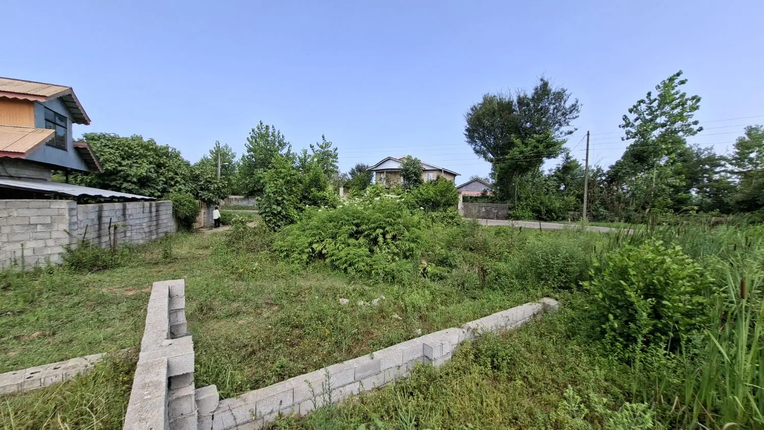 زمین پره سر رودکنار مسکونی۲۴۹متر ۲بر سنددار