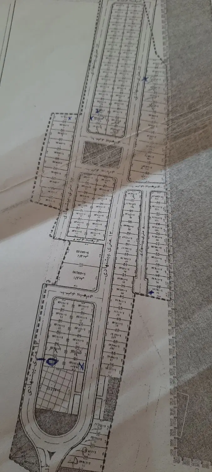۲دانگ زمین مسکونی بانکداران