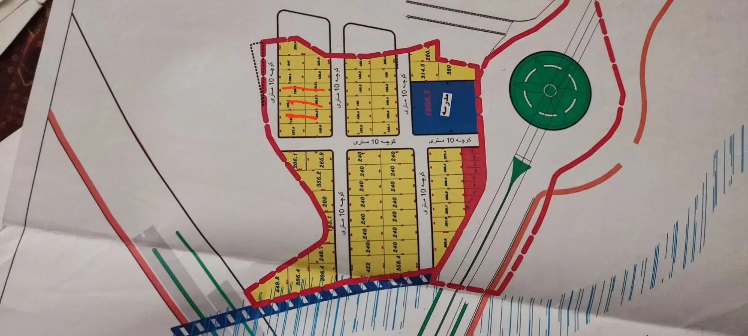 فروش زمین تجاری مسکونی