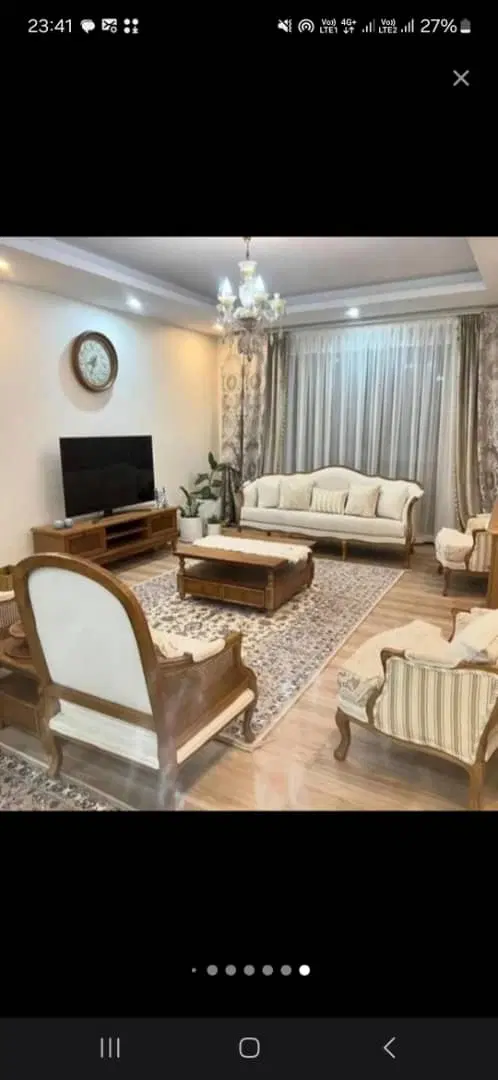 آپارتمان۶۴متری_فول امکانات_سالن پرده خور_باکس پونک