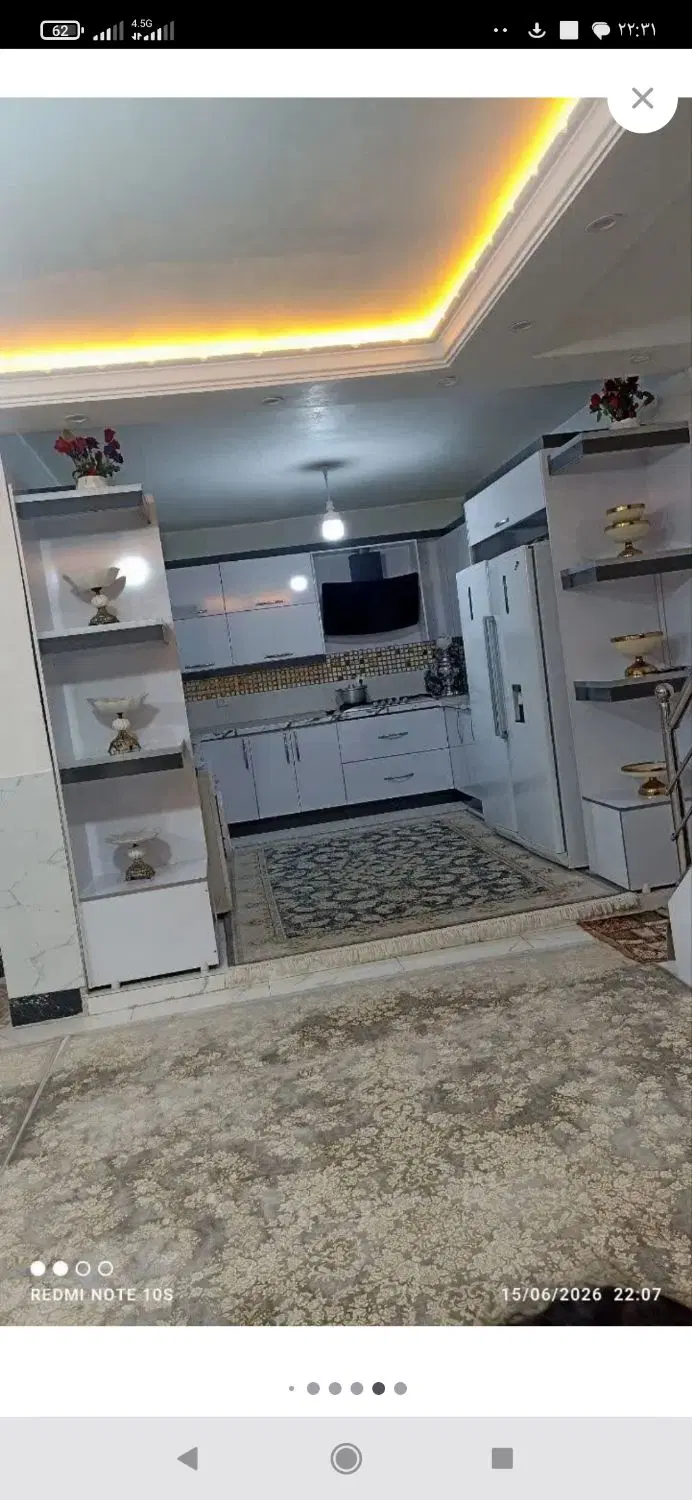 خانه دو طبقه در پاپی خالدار بهاران چهارم