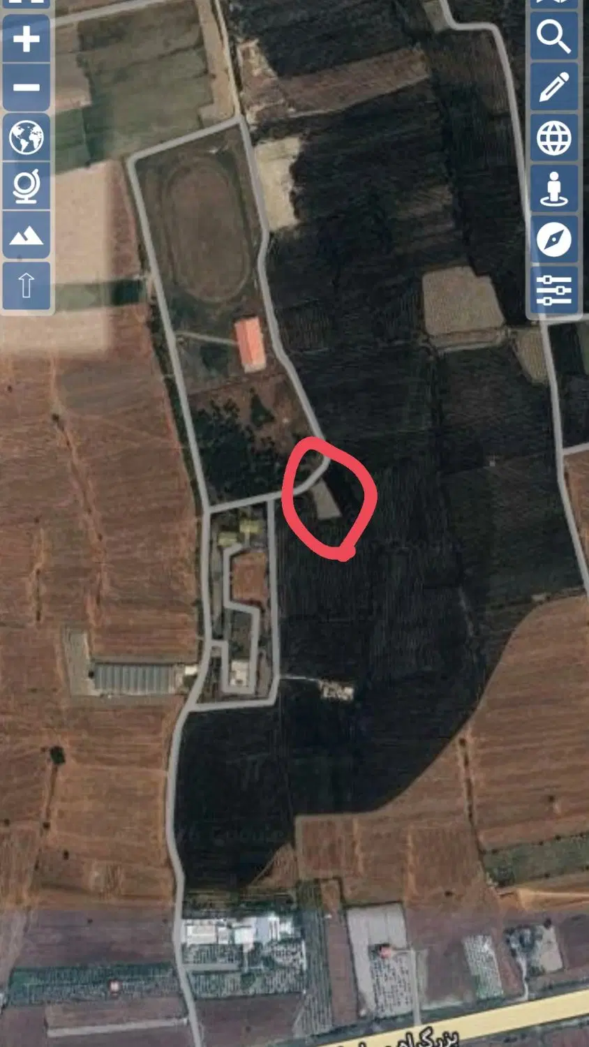 زمین باغ