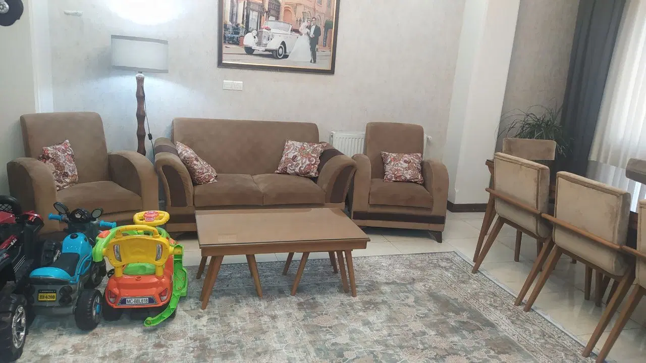 آپارتمان۱۲۵ متری در بوستان های شهرک صدف