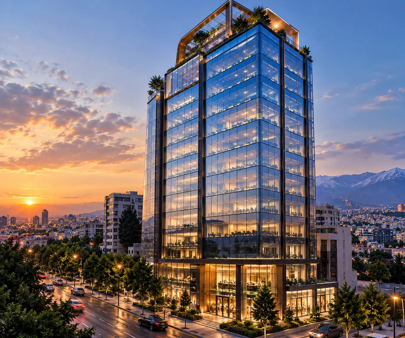سرمایه گذاری خاص پروژه اداری سعادت آباد