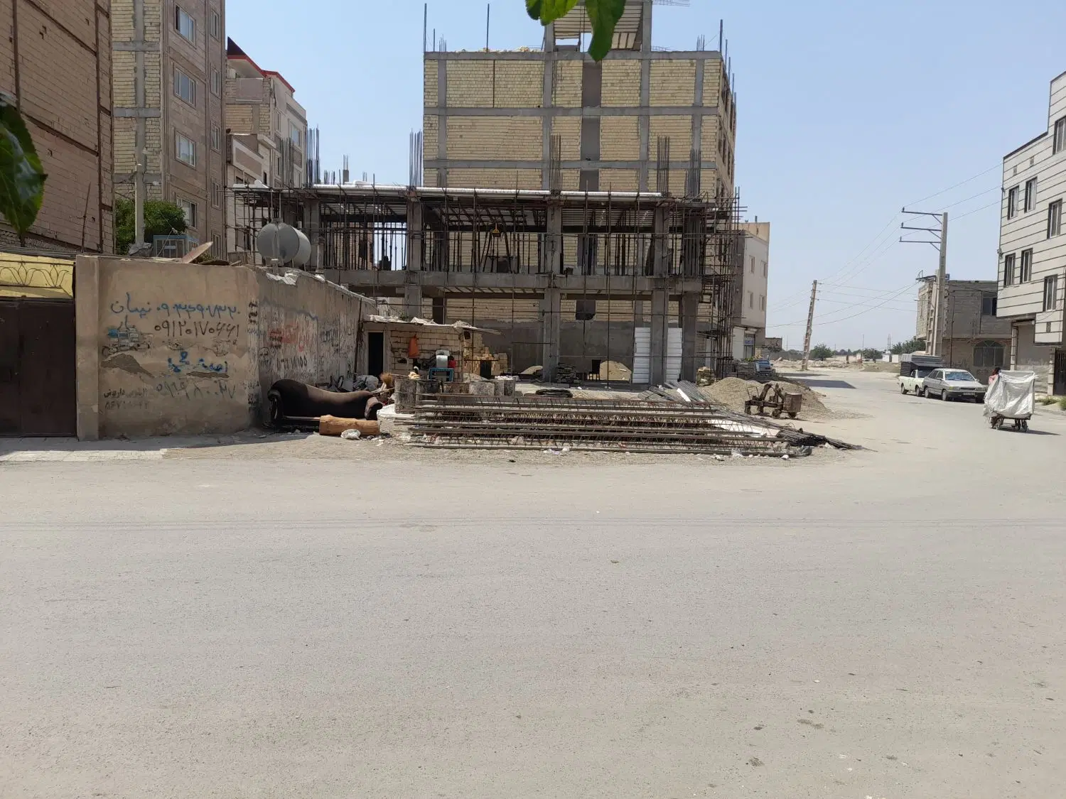 زمین ۸۰ متر فقط معاوضه