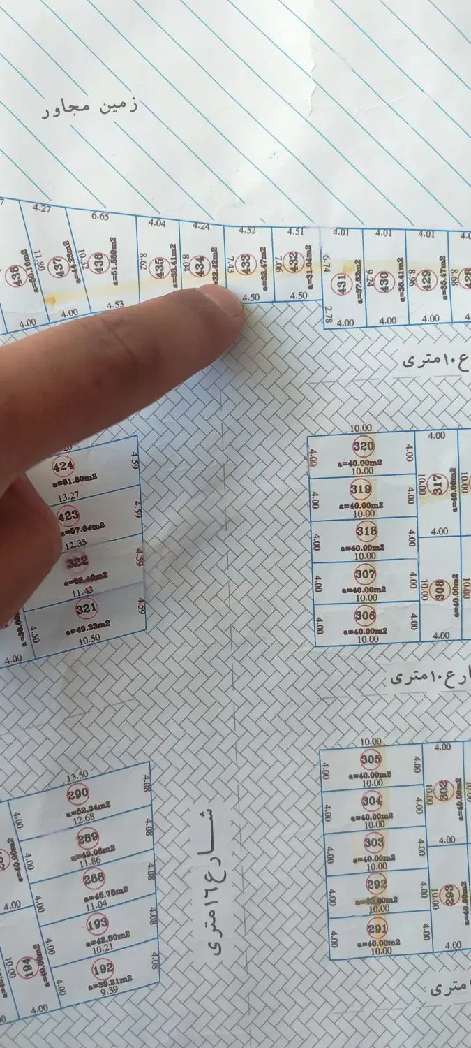زمین تجاری سیزده آبان ولنده