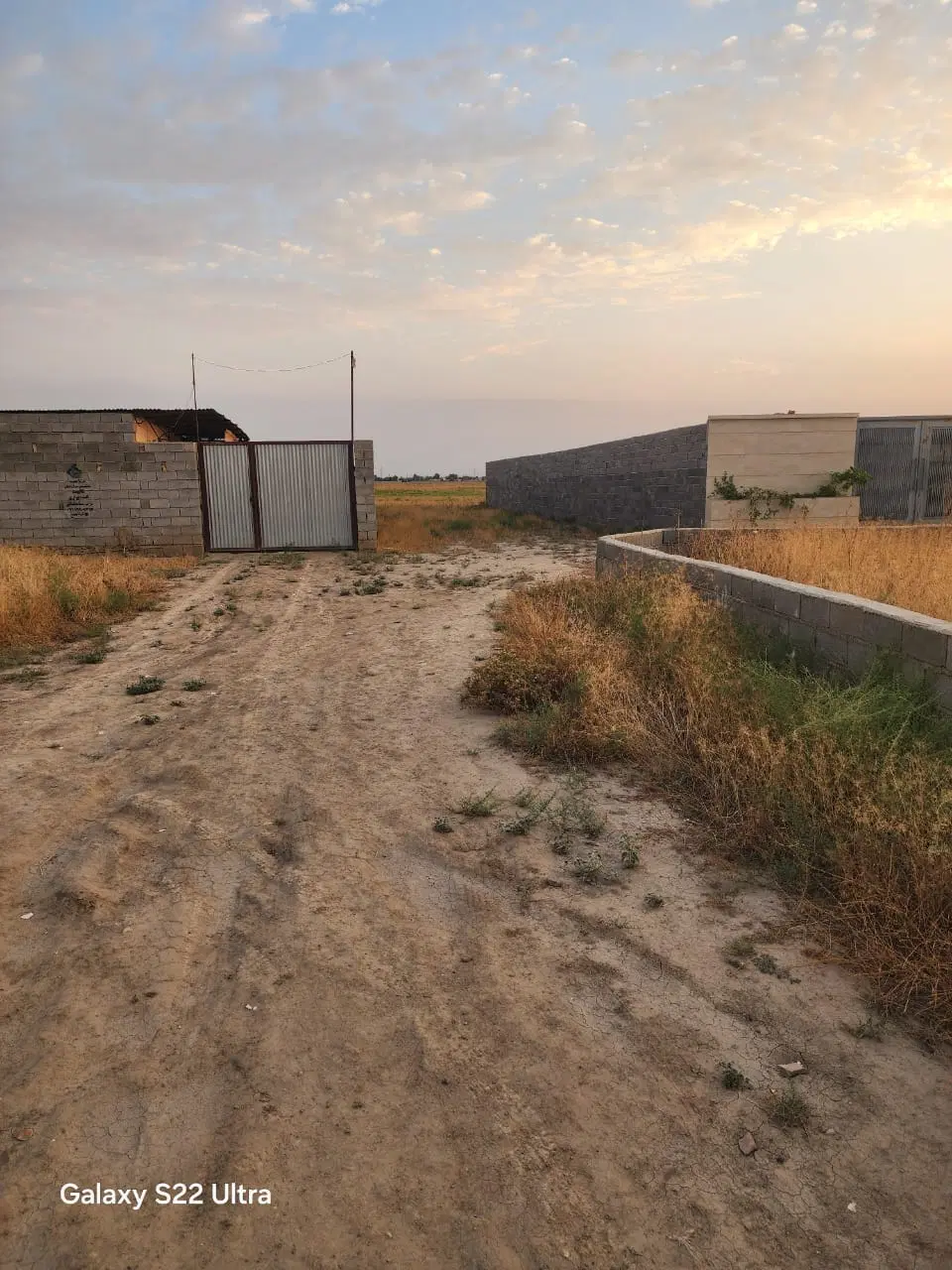 زمین روستای توتلی کوچک ورودی اول نزدیک جاده اصلی