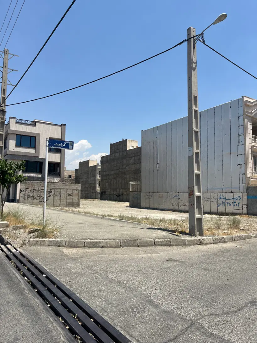 ۲۰۸متر زمین اندیشه فاز۵ (زیر قیمت) کف بازار شخصی
