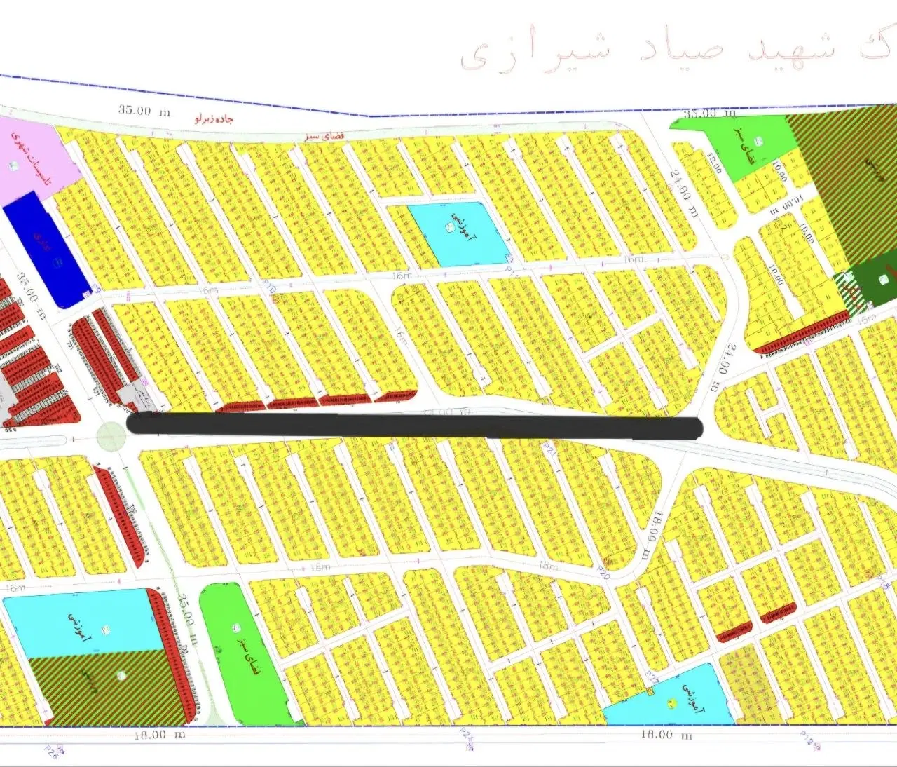 زمین ۲۰۰متری