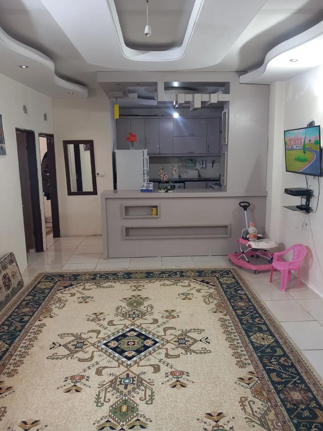 شهرک حجت ۸۵ مترساختمان البرزی ۲سرنور سر نبش
