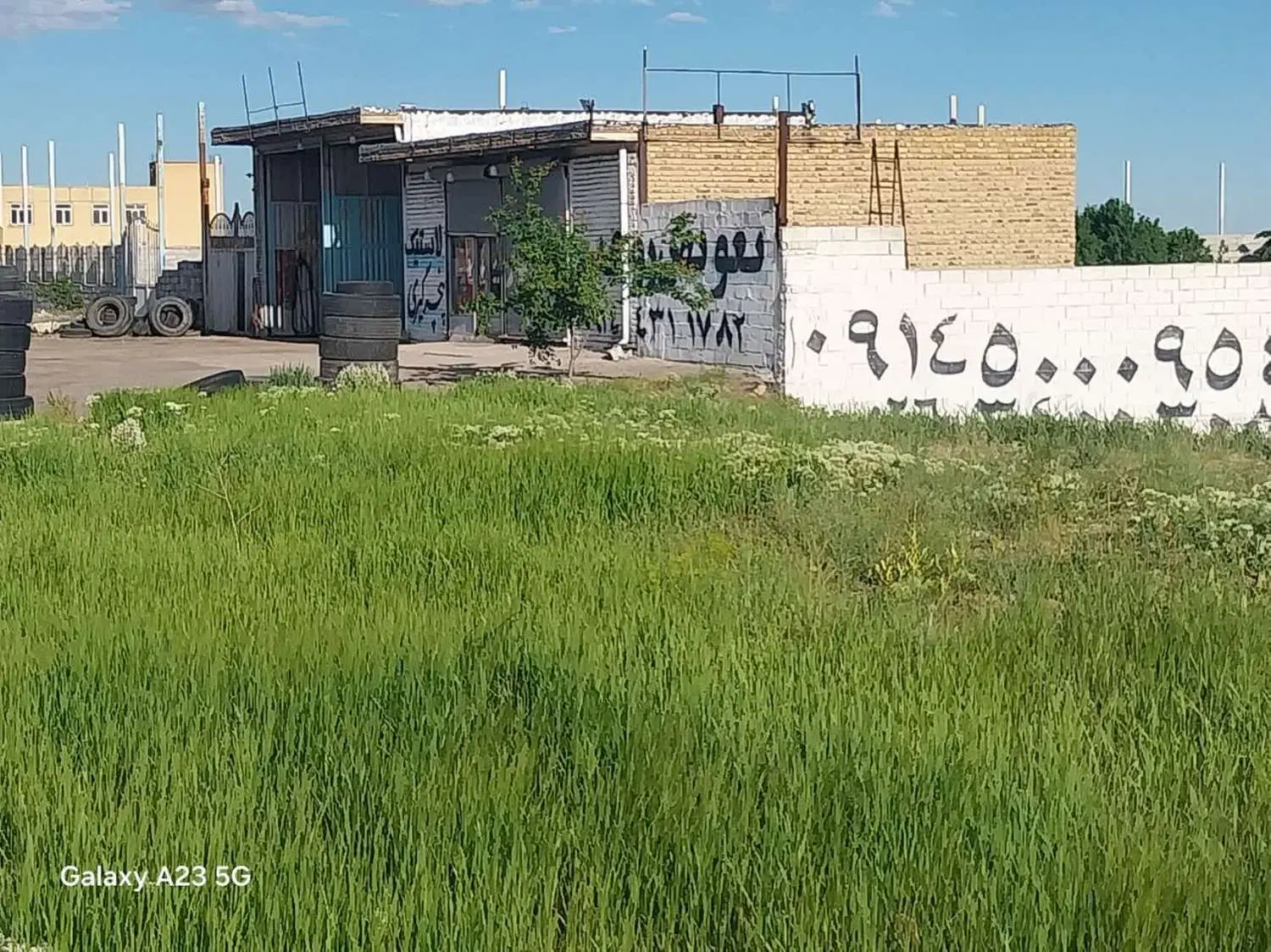 زمین روبروی فولادتیکمه داش  فروش یامعاوضه باخودرو