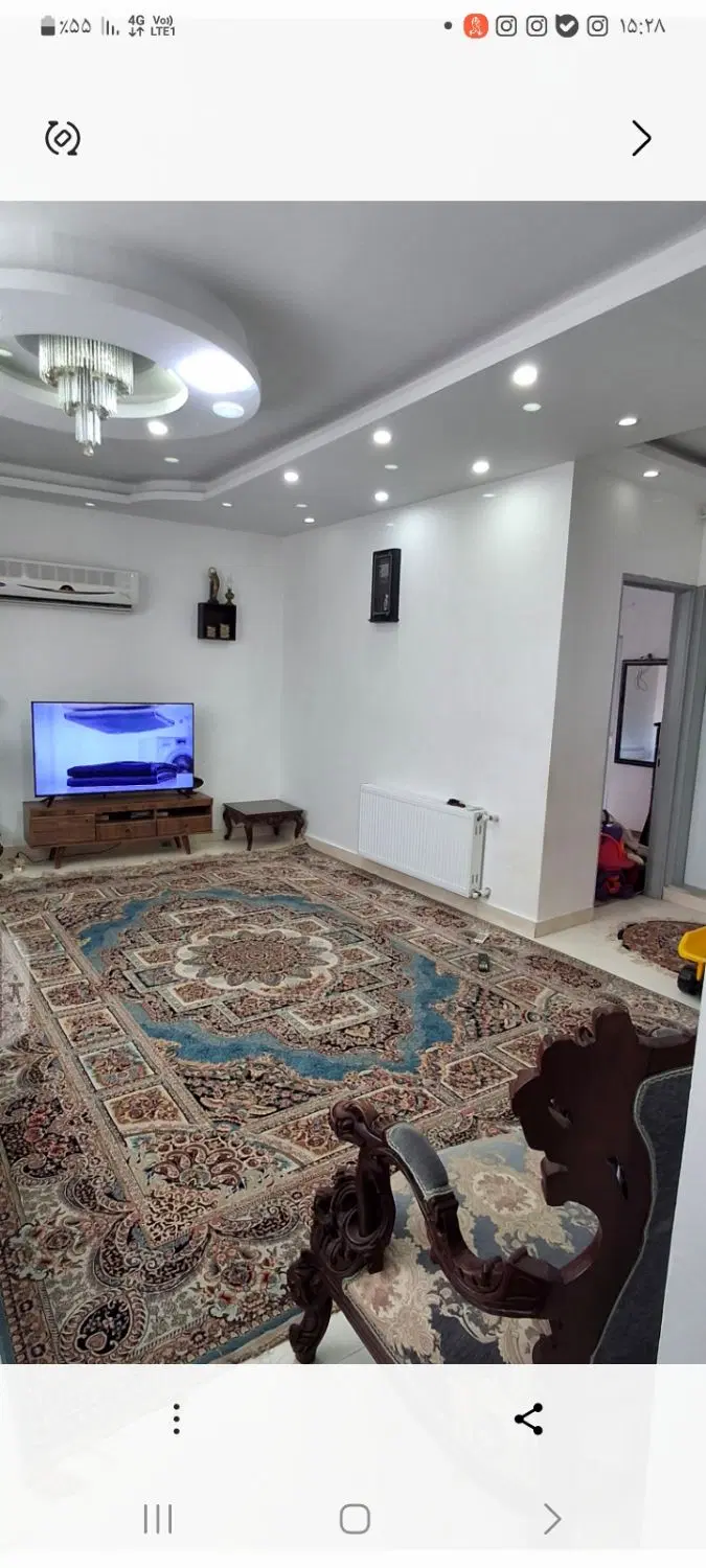 آپارتمان دوطبقه دو واحد سند دار