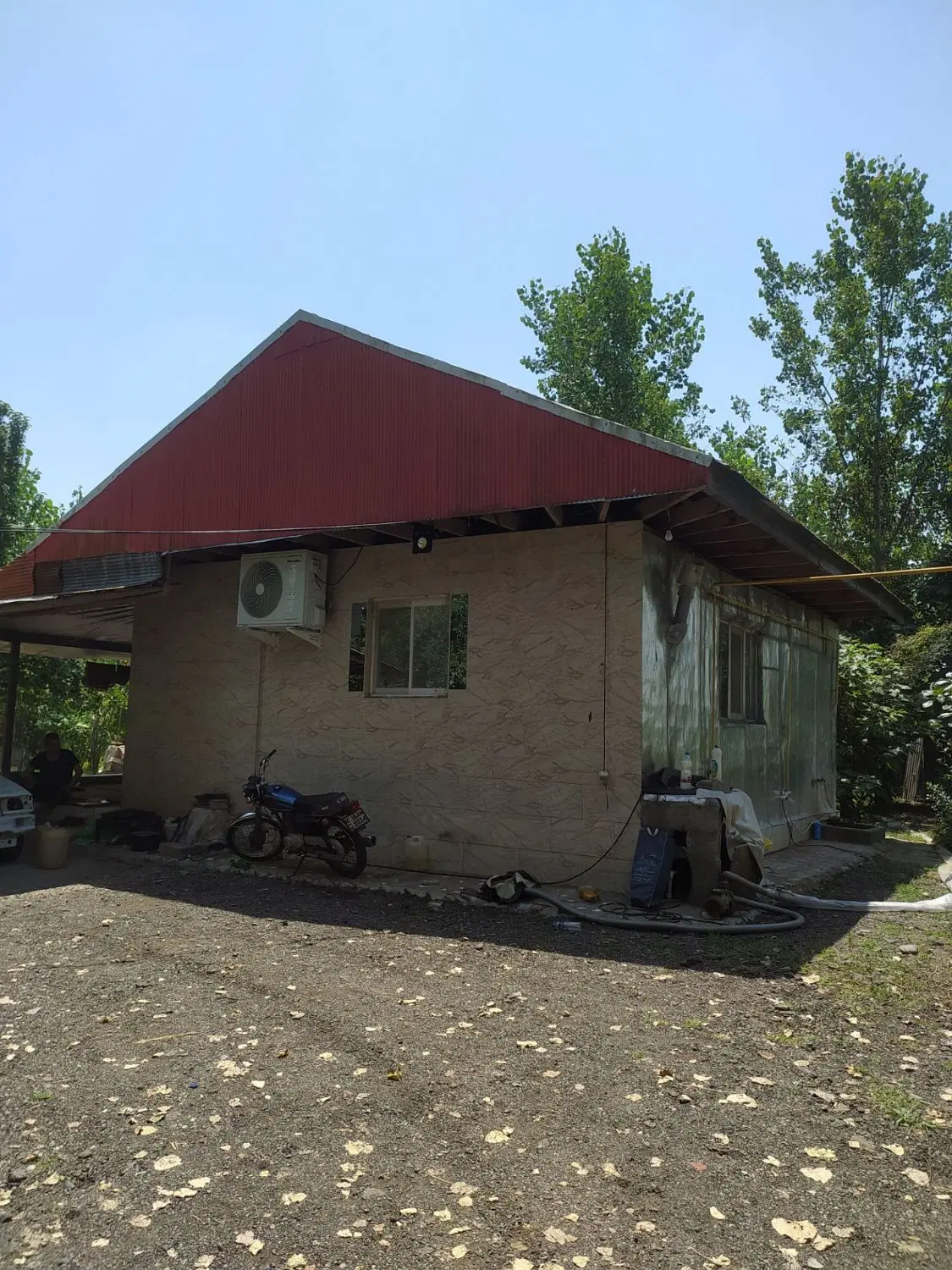 خونه ویلایی روستایی و باغ