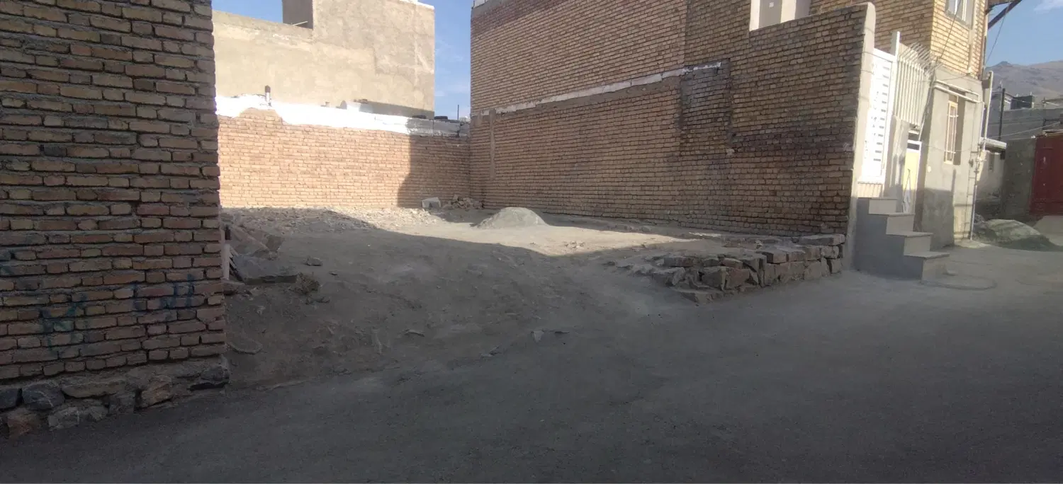 ۱۰۰متر زمین مربعی _نایسر