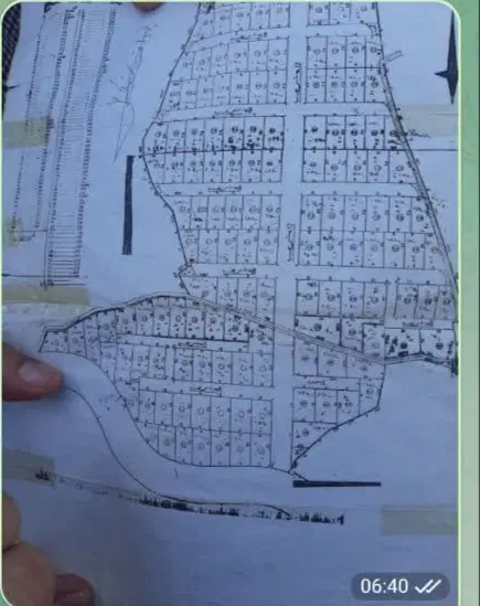 زمین پشت رستوران حاج شعبان