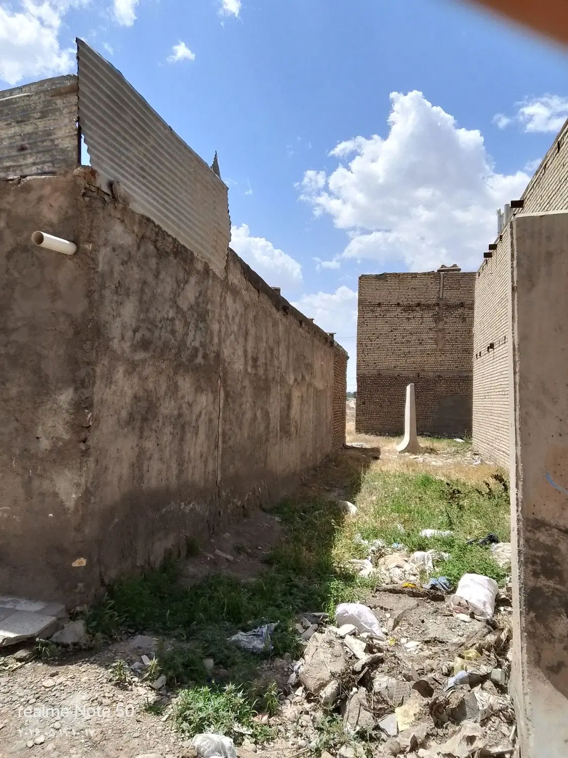100متر زمین ملکی قلفتی حاشیه رسالت 116