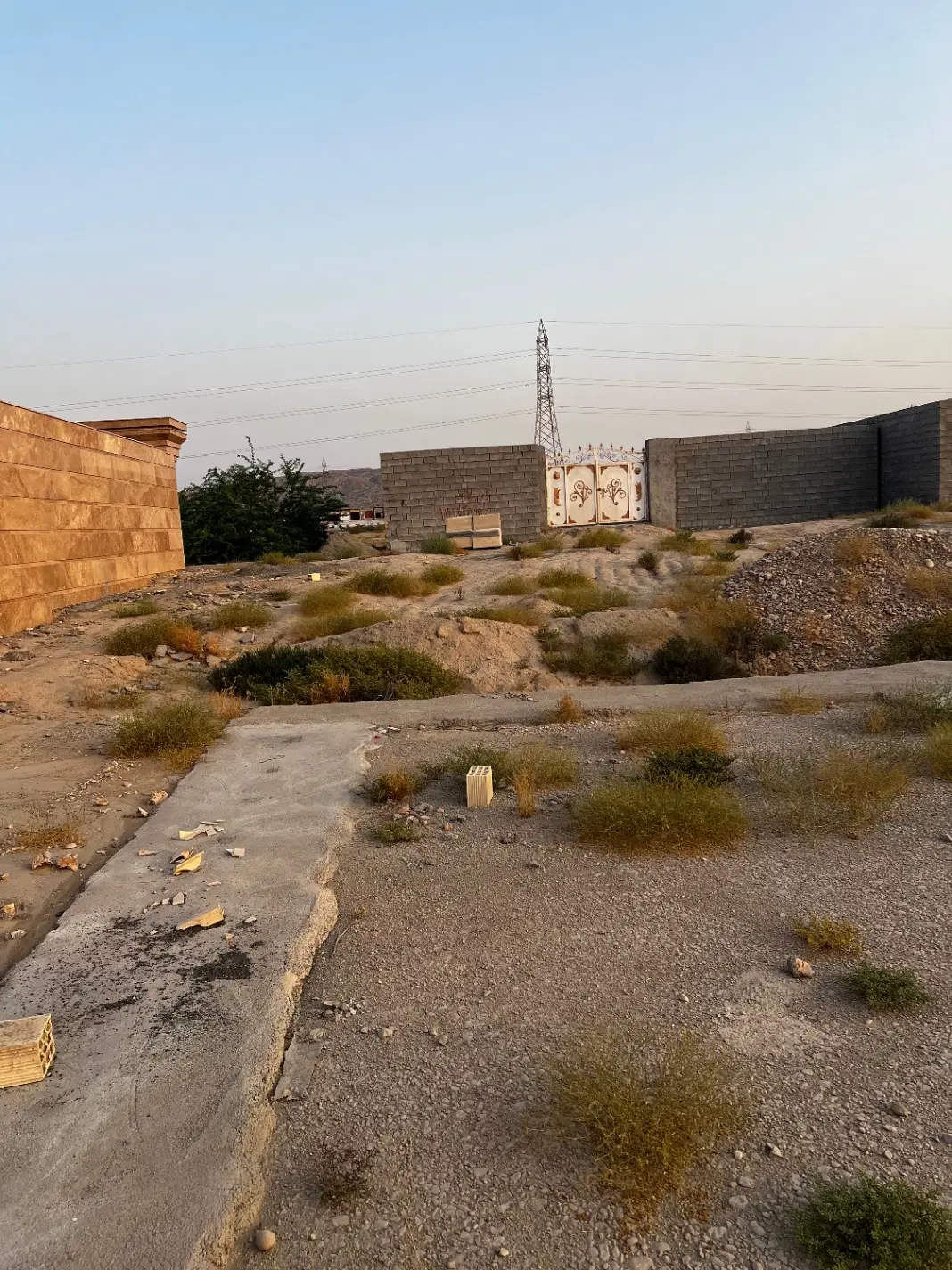 زمین ایسین سرریگ شهرک جدید