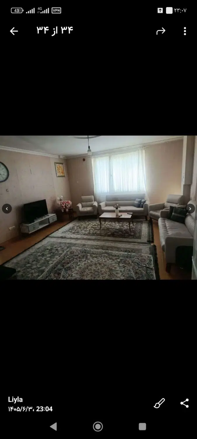 آپارتمان دو خوابه شهرک مدنی