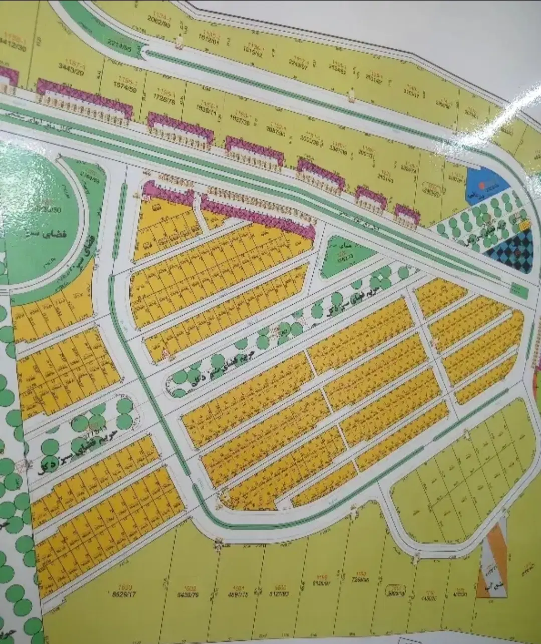 قطعه زمین ۱۸۰ متر جنوبی اندیشه صدرا شیت c
