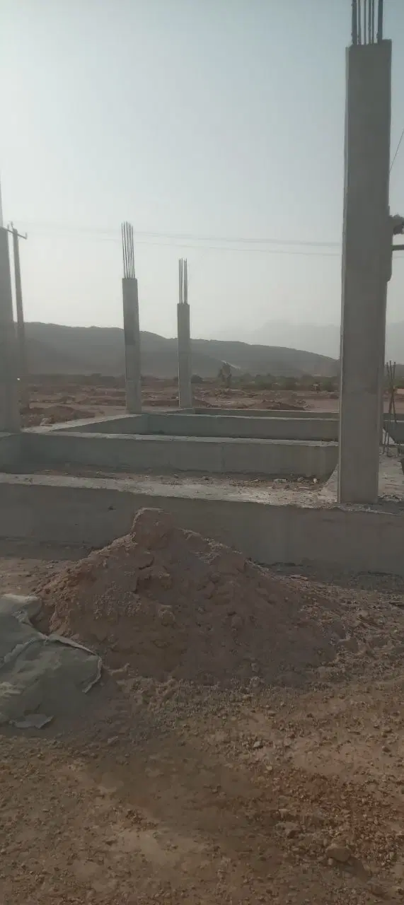 زمین نیمه ساز مسکن ملی