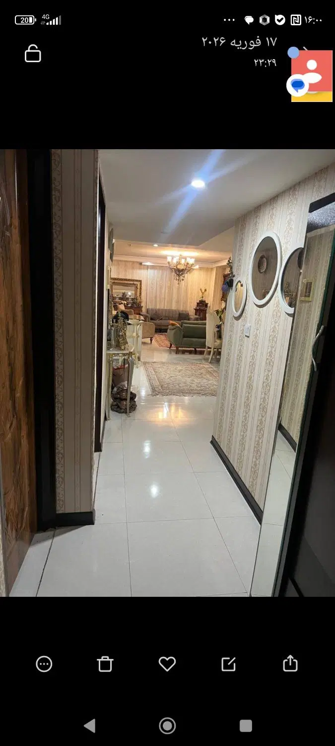 122متر تک واحدی -فول امکانات -نقشه بینظیر