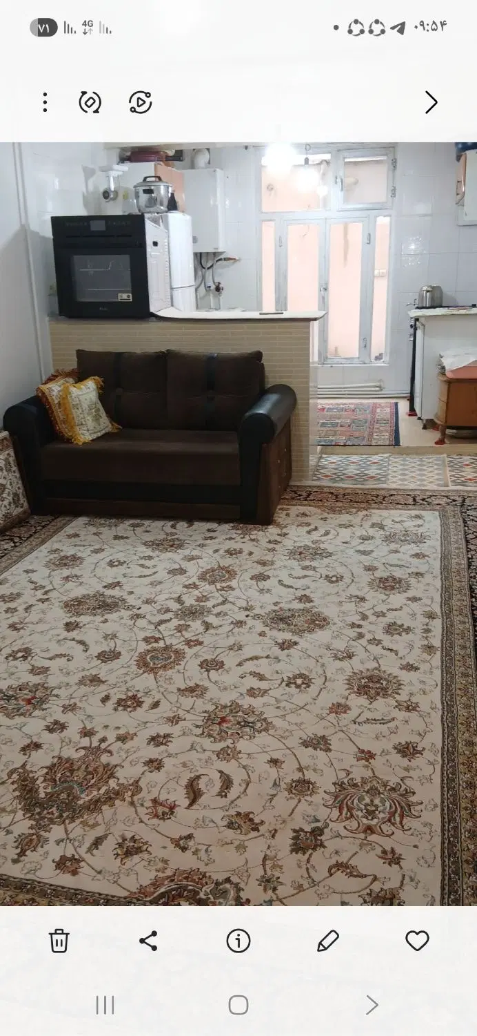 یک خوابه همکف عبور مجزا ۷۵متری