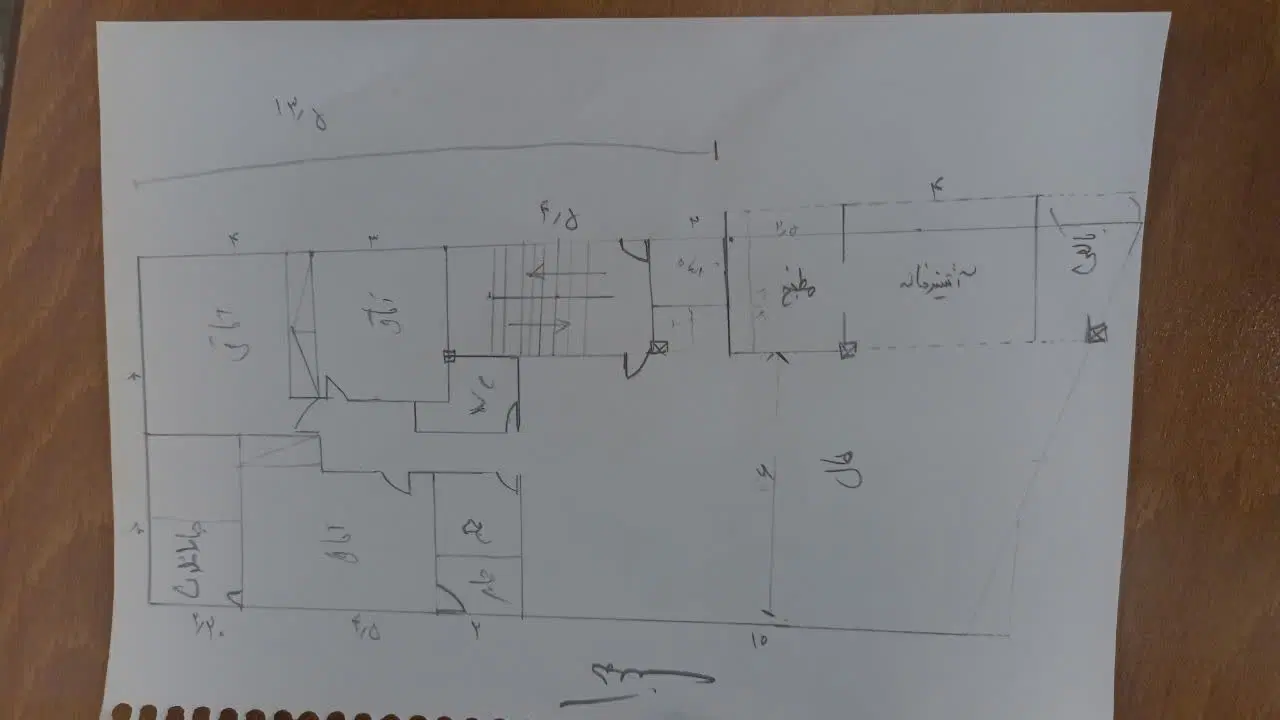 زمین ۲۲۰متری امام علی سندتک برگ