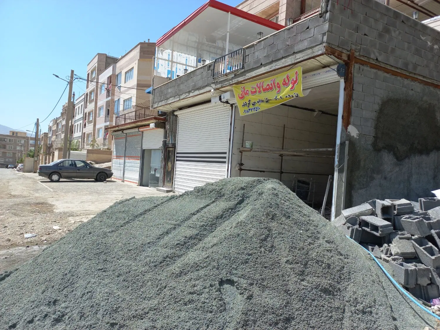 ۱۰۰مترمغازه اتوبان دکتر حسینی
