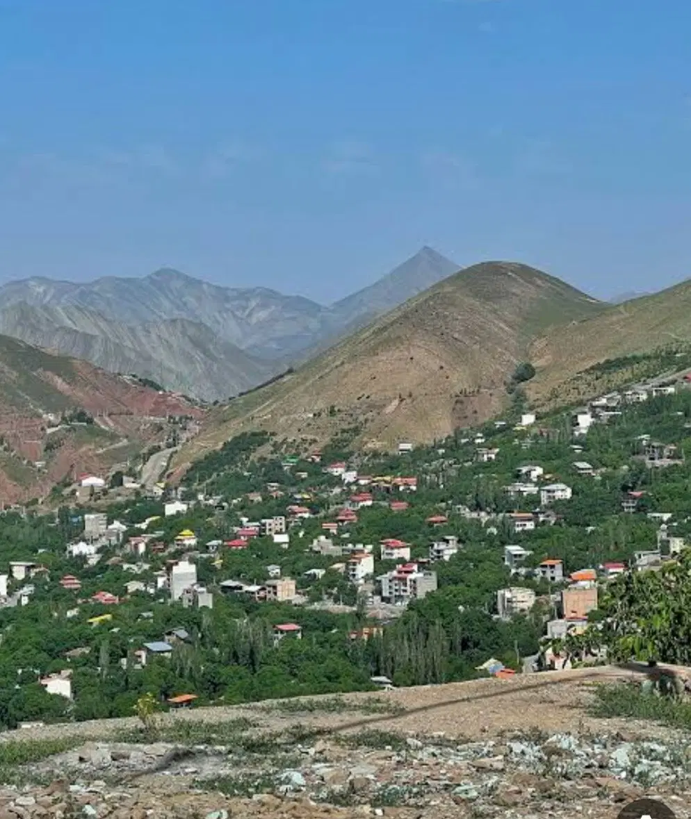 زمین باغی روستای کردیان نزدیک سد طرق