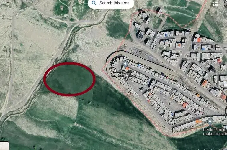 زمین آینده دار بر طرح در بازرگان