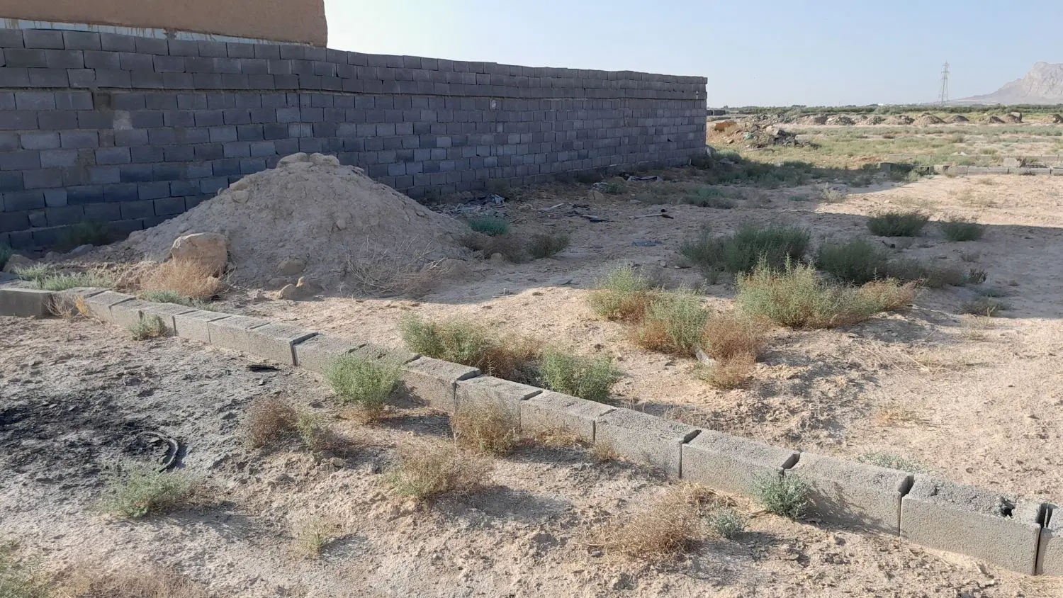 فروش زمین جهت باغچه
