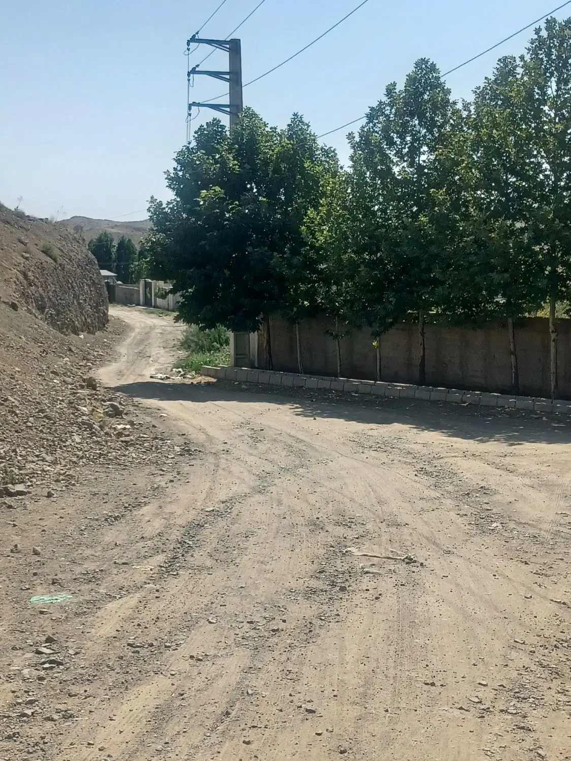 زمین ویلایی  فروش نقدی ومعاوضه