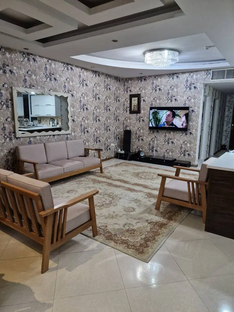 اجاره اپارتمان ۱۳۰متر ۳ خوابه فول امکانات