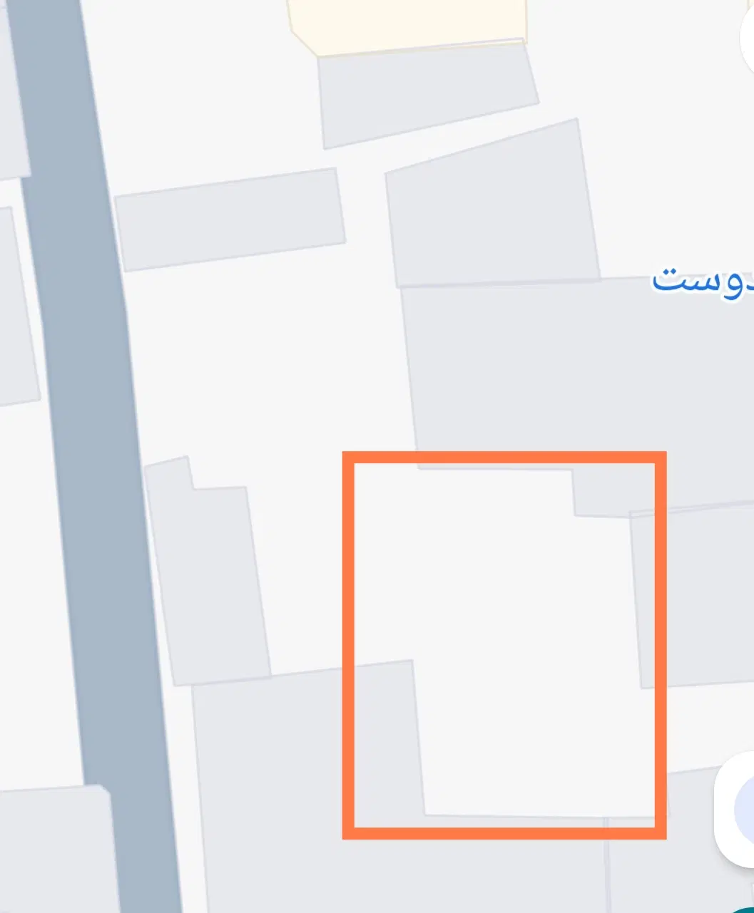 فروش زمین با سند ملکی...آخر بن بست طبق نقشه پیوست.