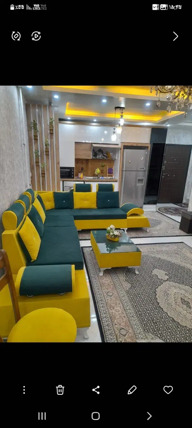 اپارتمان ۵۵ متری باز سازی شده