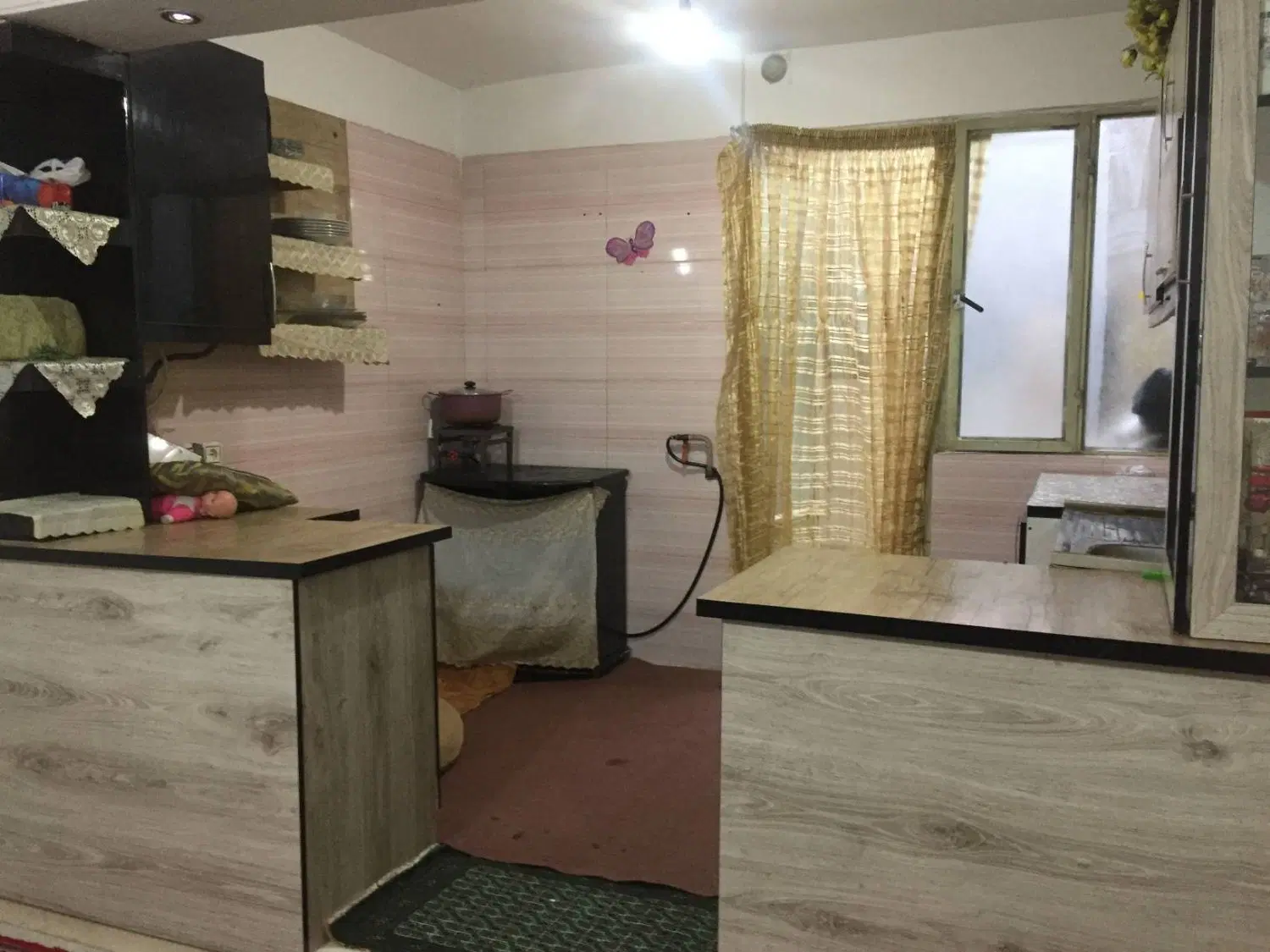 یه واحد آپارتمان به مساحت 55متر طبقه اول